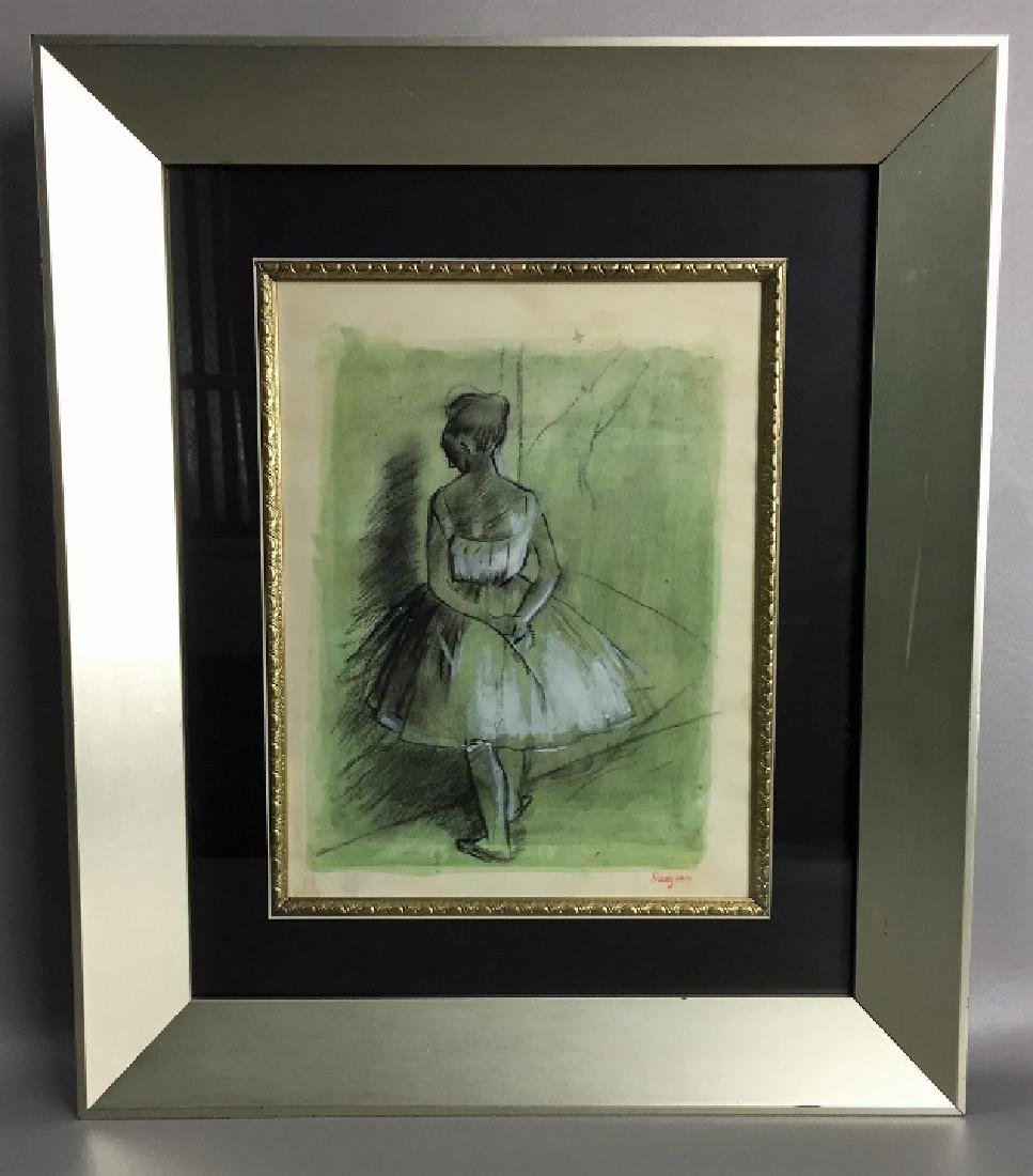 Edgar Degas  Mixed Media on Paper (1 of 1)