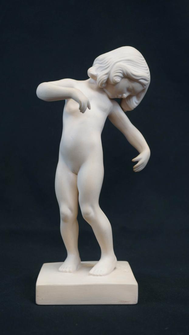 Kai Nielsen Signed P. Ipsens Enke Figure: P. Ipsens Enke - Kai Nielsen Venus Kalipygos, Porcelain figurine. Measures 8.25" and is in excellent condition. We ship most items in house. Exclusions include furniture, oversized framed artwork and