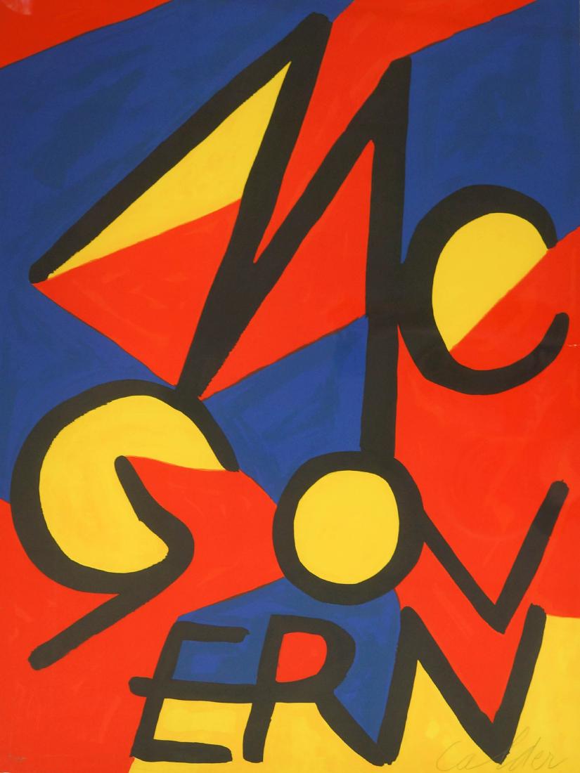 Alexander Calder McGovern Silk Screen (1 of 4)
