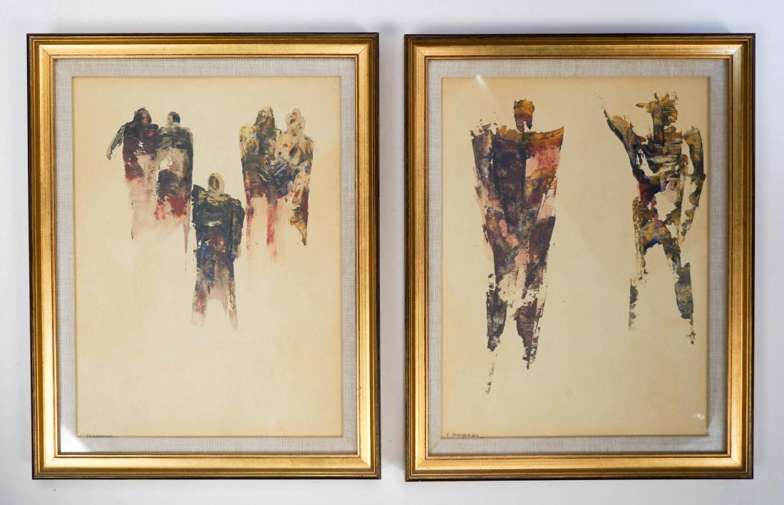 Charles Stegeman (1924-2013) Pair of Paintings (1 of 4)