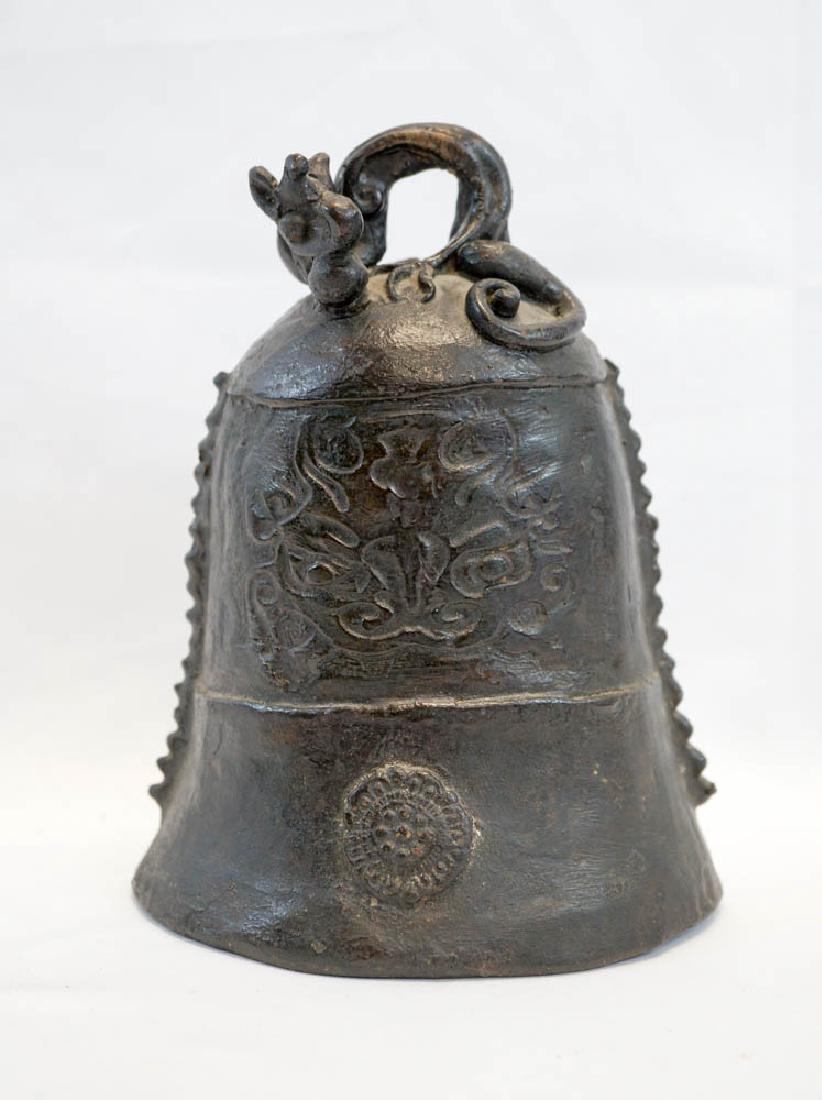 Japanese Bronze Bell, 19th/20th Century (1 of 3)