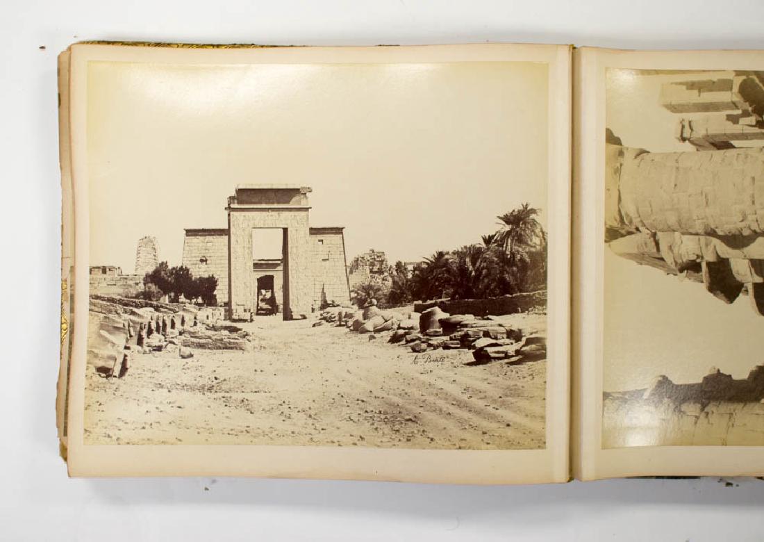 19th C. Photo Album Egypt, Japan A. Beato (1 of 10)
