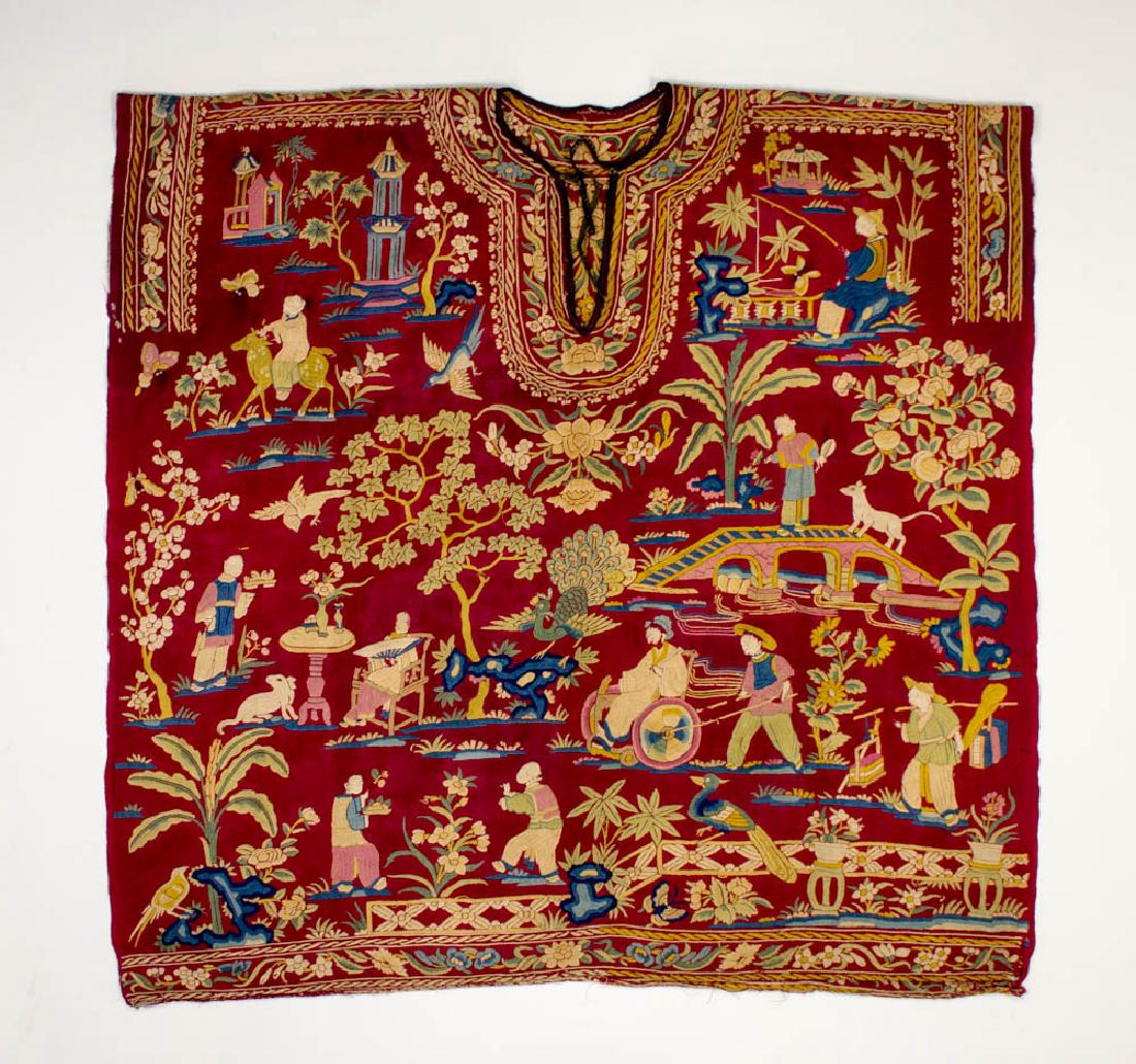 Antique Chinese Silk Double Embroidery, 1870-1900 (1 of 9)