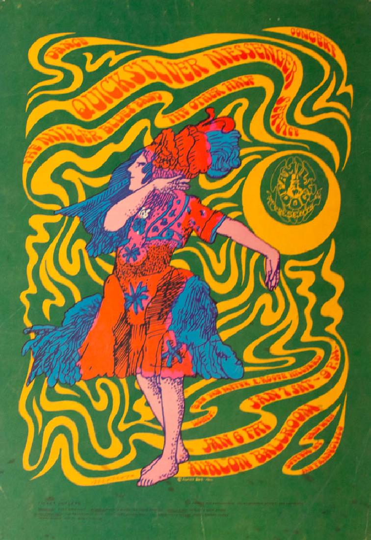 Steve Miller Blues Band Concert Poster FD-42 (1 of 2)