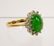Ladies 14k Gold and Jade Ring - 2