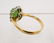 Ladies 14k Gold and Jade Ring - 3