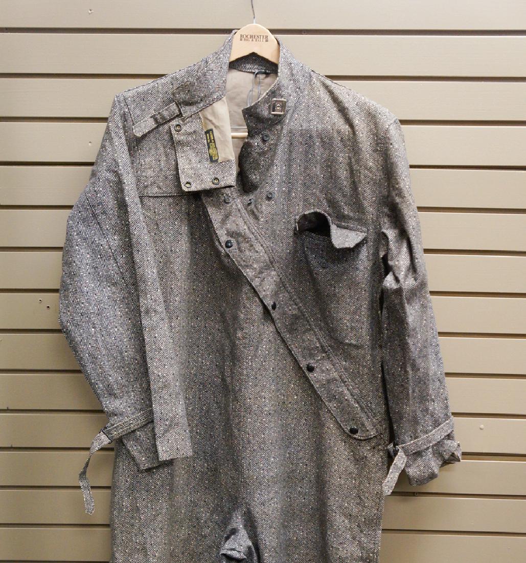 Vintage Harley Davidson "EverDry" Rainsuit: Rare 1937 Harley Davidson "EverDry" Rain suit , still supple, near mint condition, with good elastic on the boot flaps. Approximately extra large size. We ship most items in house. Exclusions include 