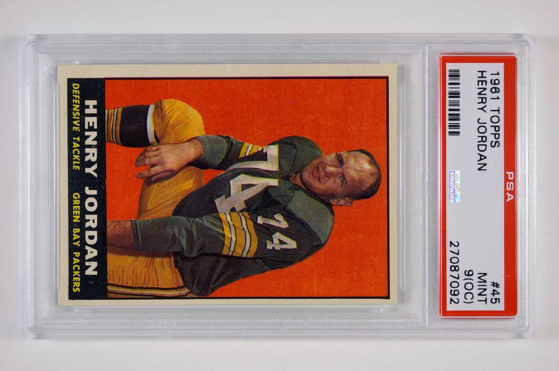 1961 Topps #45 Henry Jordan PSA 9 (OC) (1 of 2)