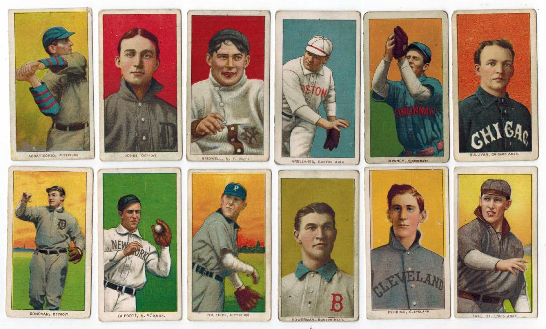 Group of Twelve 1909-11 T206 Tobacco G/VG (1 of 2)