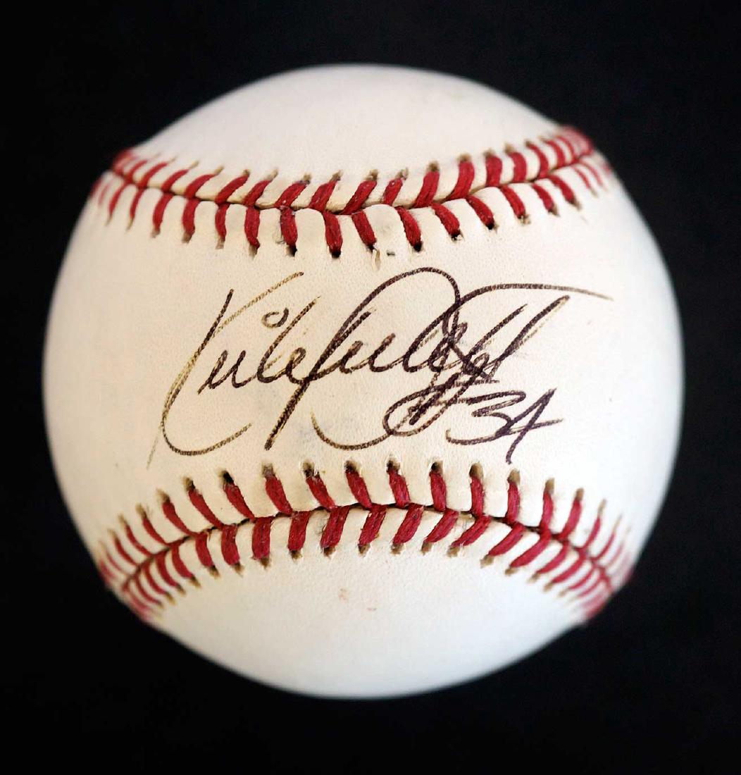 Kirby Puckett Autographed Baseball (1 of 2)