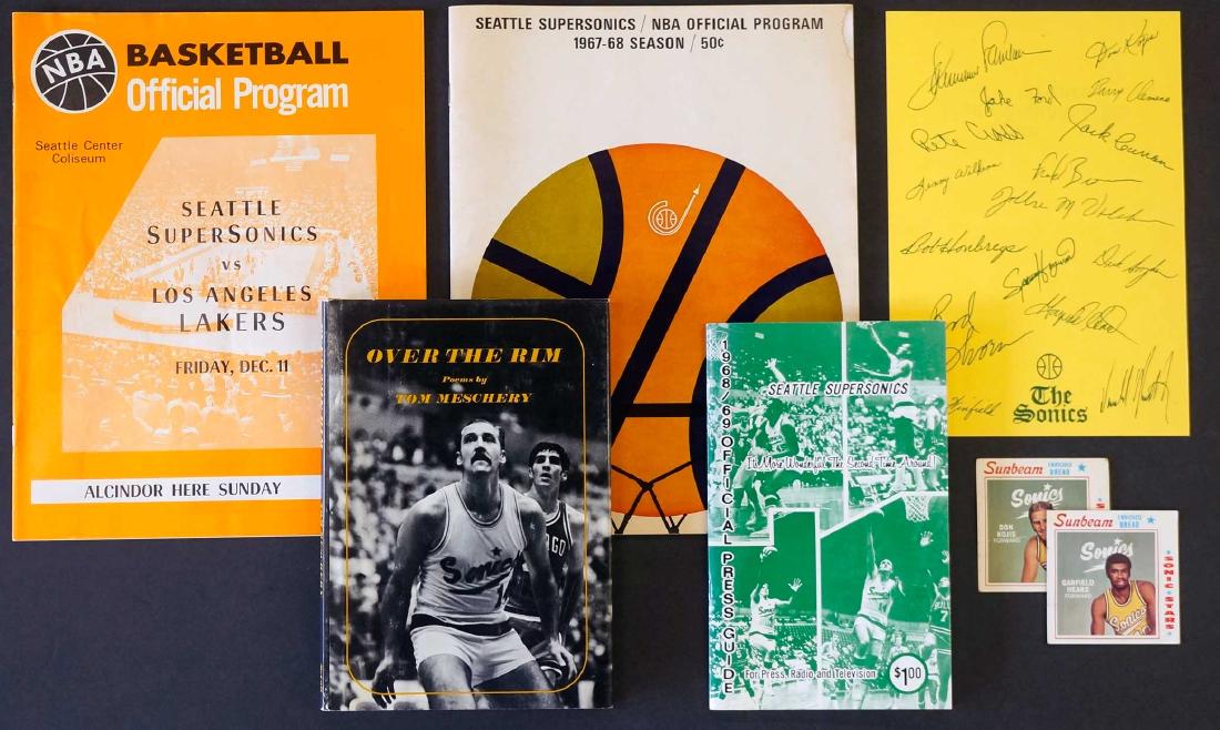Group of Early Seattle Supersonics Memorabilia (1 of 4)