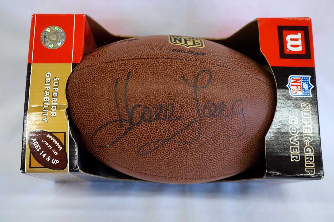 Howie Long Signed Football (1 of 1)
