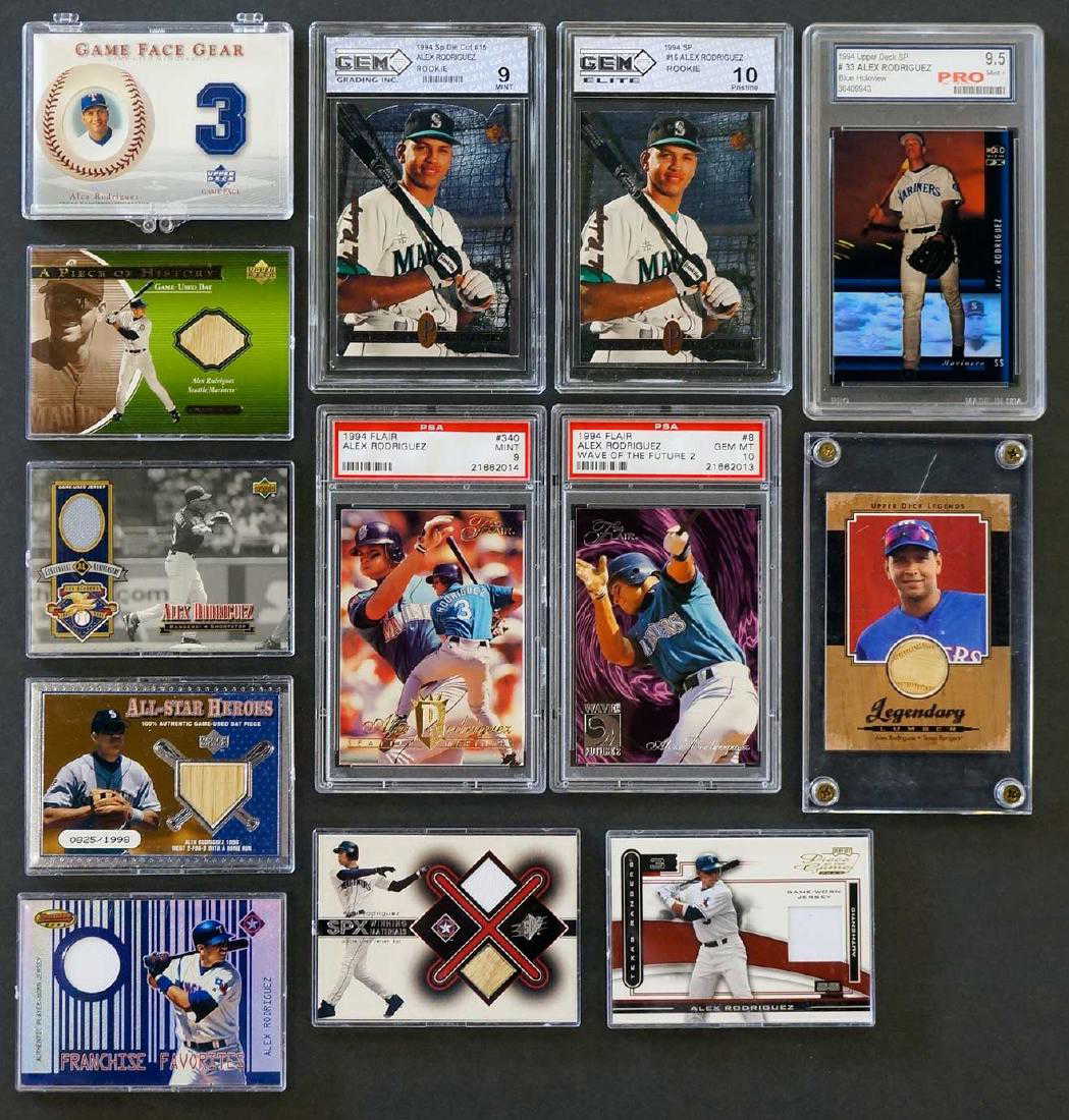 Alex Rodriguez Baseball Cards Graded And Relics