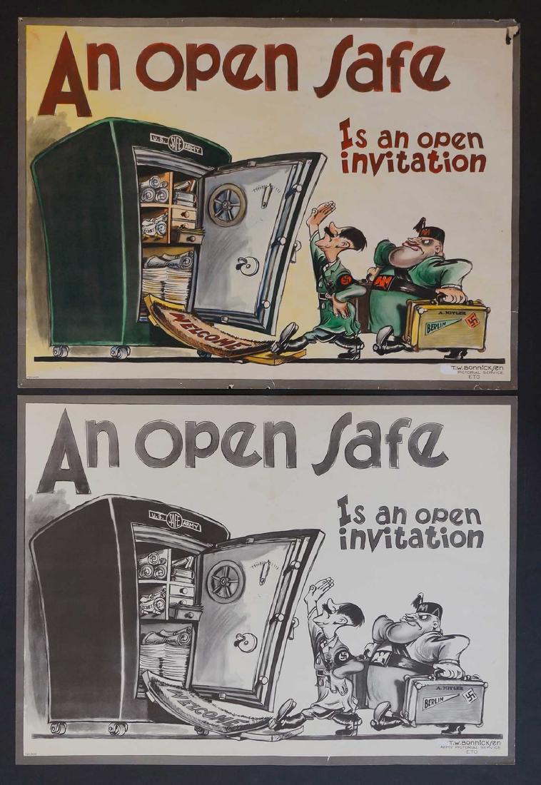 WW2 Propaganda Posters by Disney Artist (1 of 3)