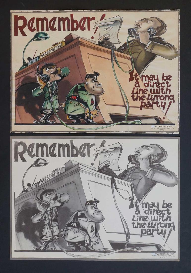 WW2 Propaganda Posters by Disney Artist (1 of 3)