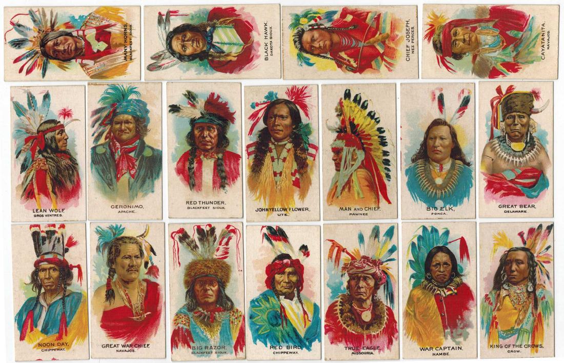 BAT Indian Chiefs Cigarette Card Set (1 of 6)