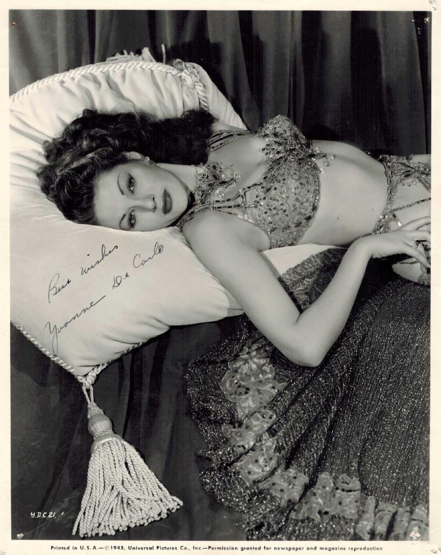 Yvonne De Carlo Signed Photo (1 of 2)