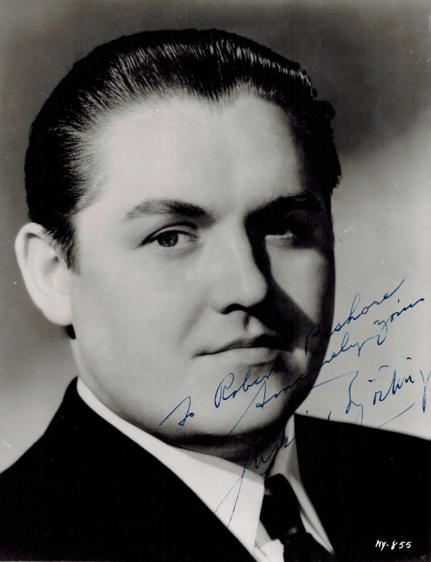 Rare Jussi Bjoerling Signed Photo (1 of 2)