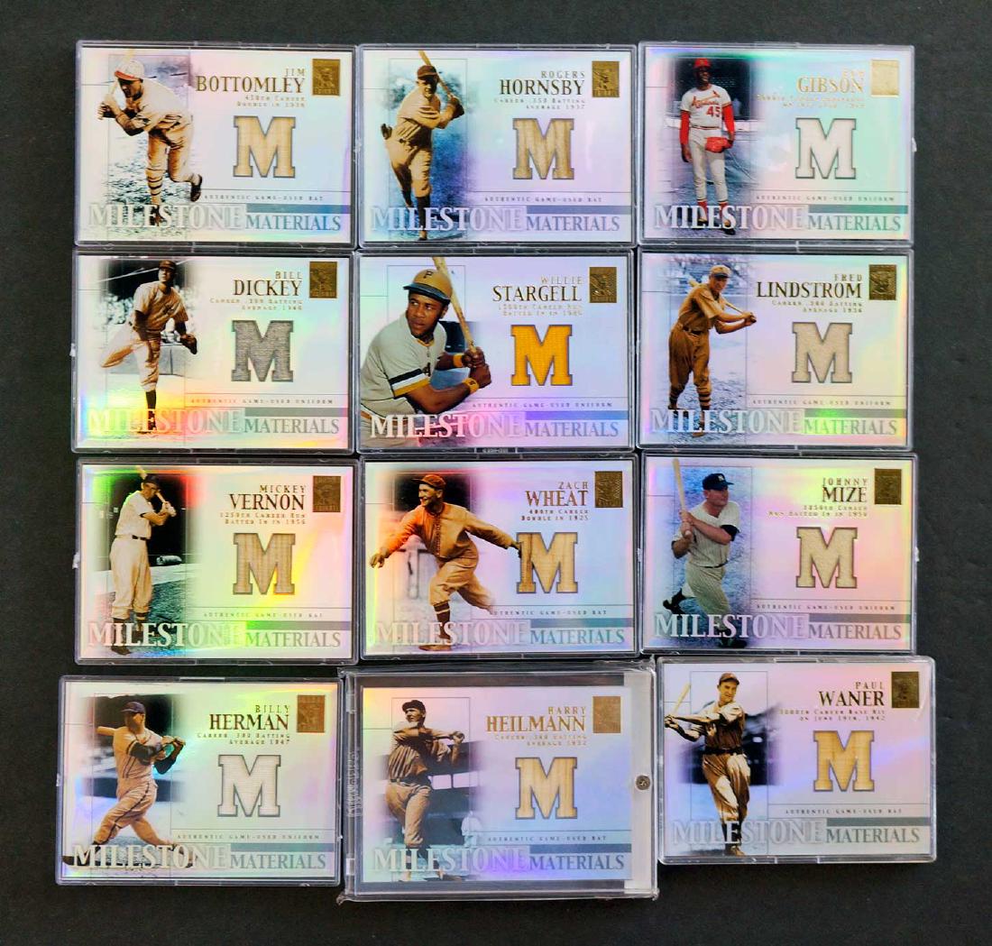 Topps Tribute Milestone Materials Game-Used Relics (1 of 2)