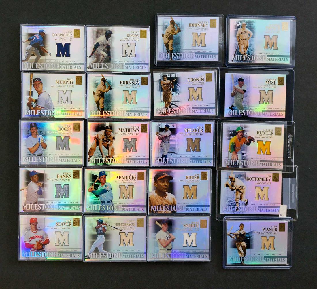 Topps Tribute Milestone Materials Game-Used Relics (1 of 2)