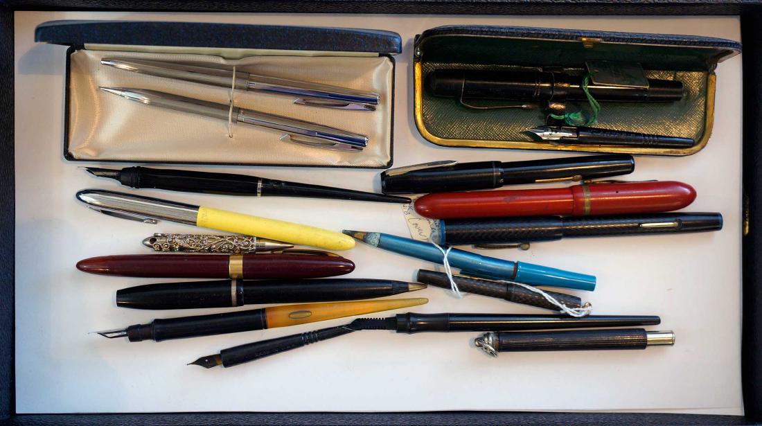 Group of Vintage and Drafting Writing Instruments (1 of 2)