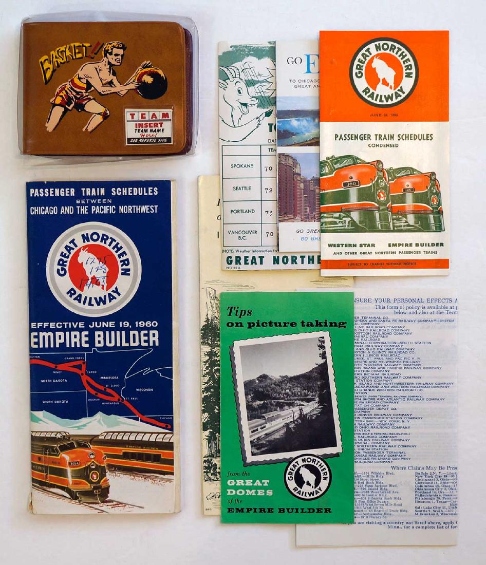 Great Northern Railroad Timetables etc. (1 of 3)