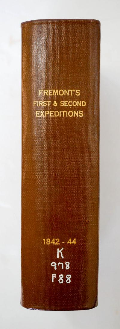 Fremont's First & Second Expeditions 1842 - '44 (1 of 4)