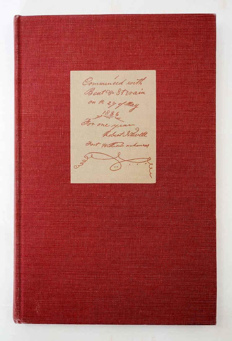 Robert Newell's Memoranda (1 of 3)