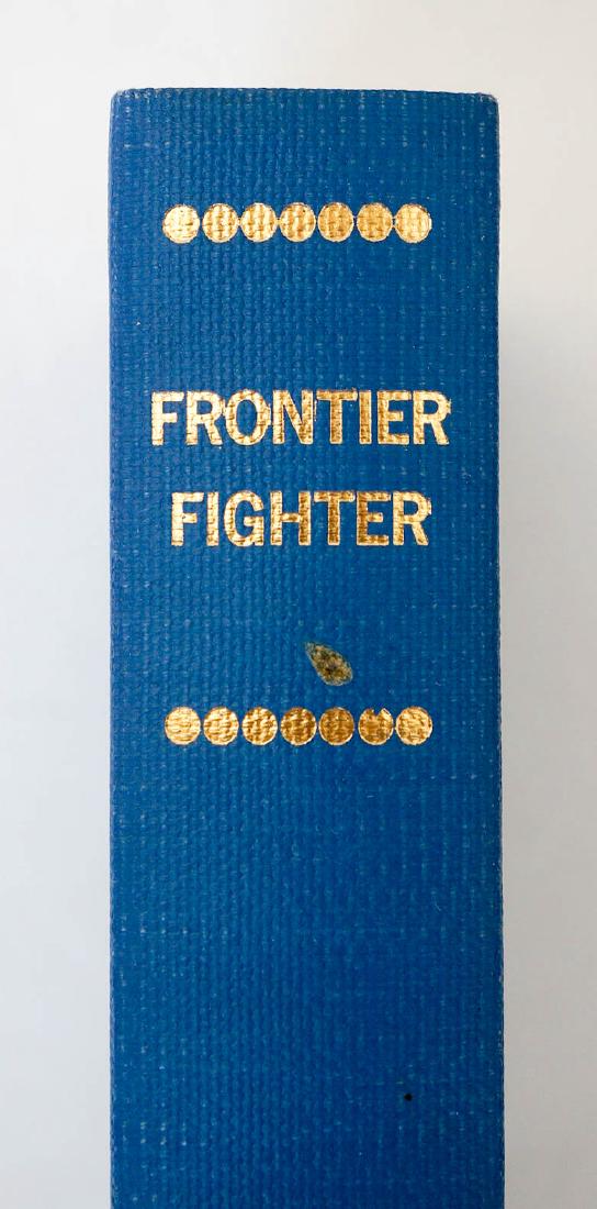 Frontier Fighter The Autobiography of George Coe.: Frontier Fighter. The Autobiography of George W. Coe Who Fought and Rode with Billy the Kid as related to Nan Hillary Harrison. Houghton Mifflin Co. 1934. ex libris rebound, VG condition. Provenance: 