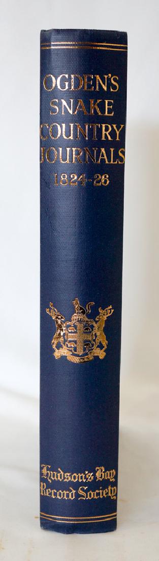 Ogden's Snake Country Journals 1st Ed (1 of 4)