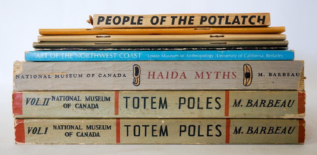 Group of Nine Vintage Native Americana Books (1 of 1)