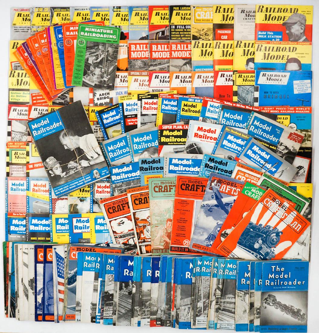 Large Collection Vintage Model Railroad Magazines: Large collection of 187 issues of vintage Model Railroad Magazines. We ship most items in-house with the exception of firearms, large and/or heavy items and any other items/s that say special shipping