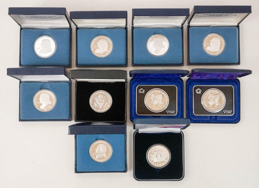 Group of .925 and One .999 Silver Commemoratives (1 of 1)