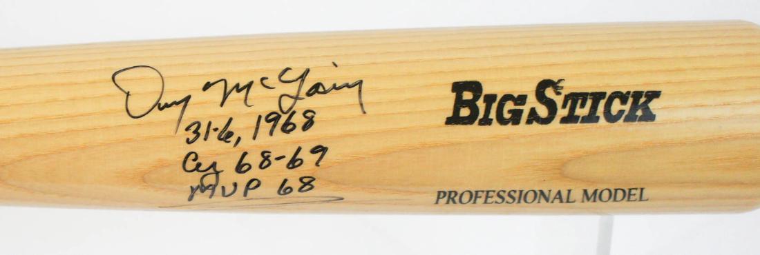 Denny McLain Signed Bat & Photo Beckett COA (1 of 4)