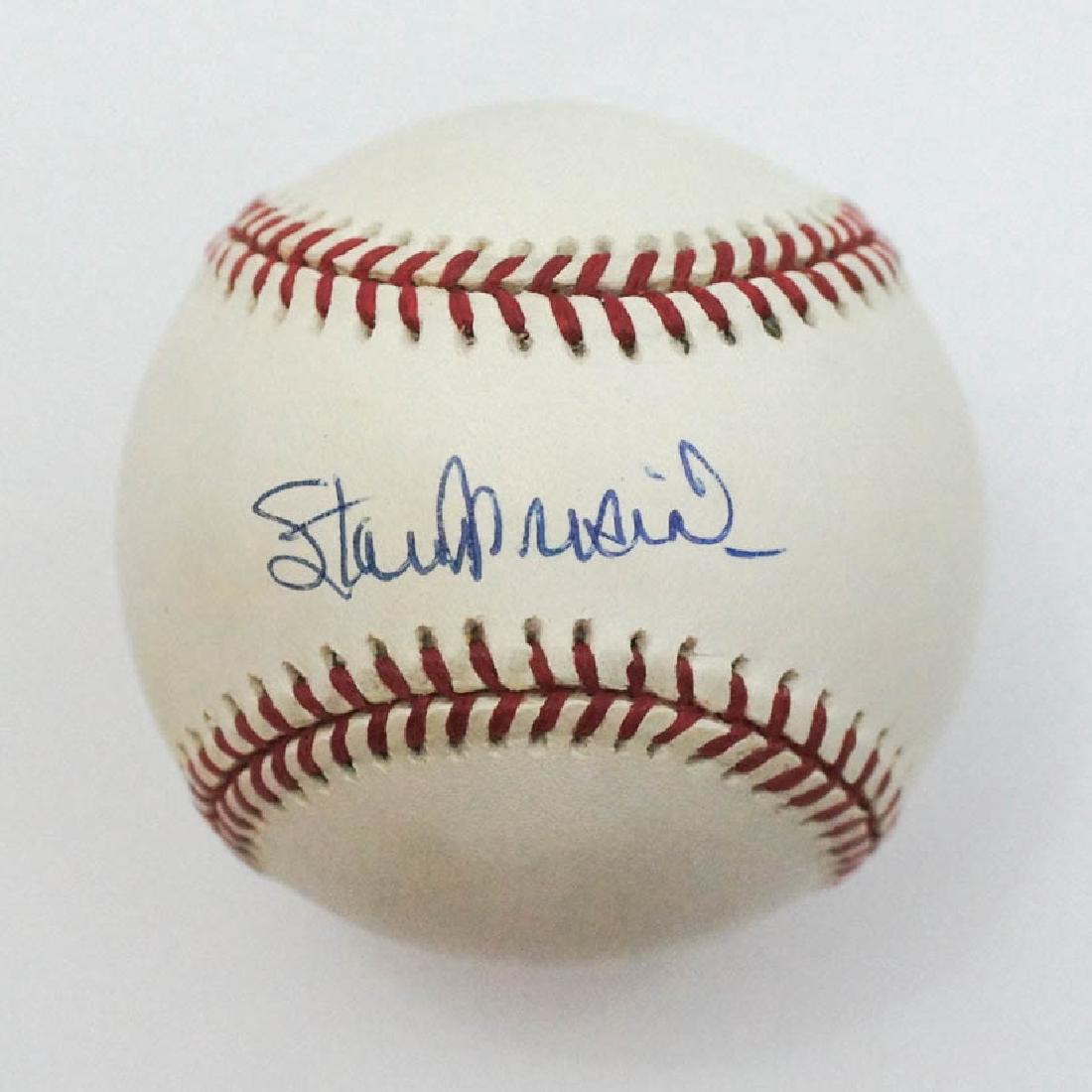 Stan Musial Signed Baseball Beckett COA (1 of 2)