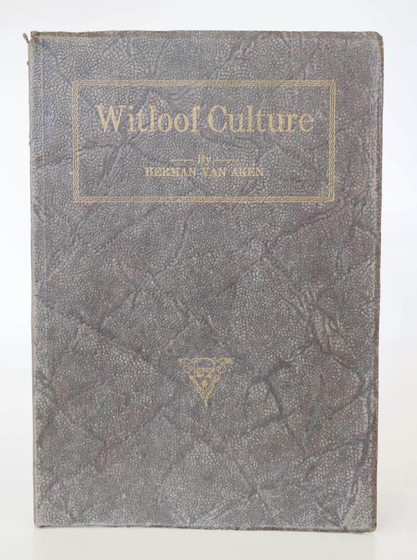 Witloof Culture by Herman Van Aken: Witloof Culture by Herman Van Aken, Commercial Grower. Drawings by W. A. Trippet. The Whitefish Pilot, Montana. Copyright 1925, very good to excellent. Provenance: Estate of Russell Johanson, Ravenna 