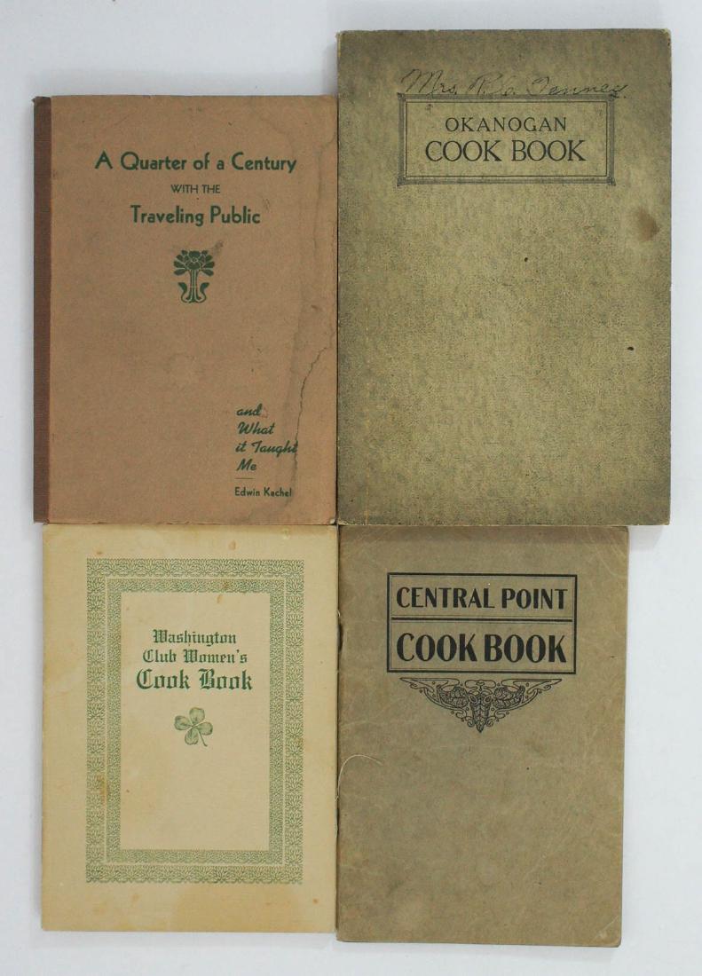 Group of Four Cookbooks Washington State (1 of 1)
