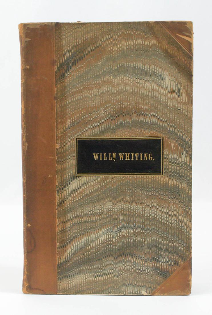 Report of a Trial by Wm. Whiting 1848 Boston (1 of 2)