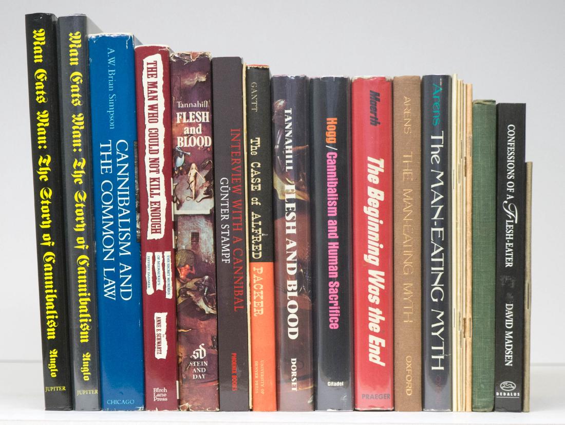 Group of Twenty-one Cannibalism Books (1 of 1)