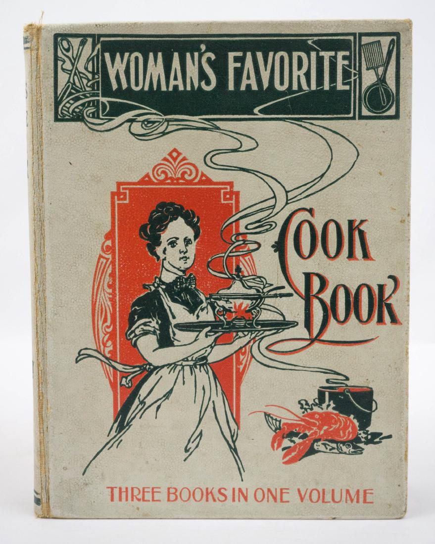 Woman's Favorite Cook Book 1906 Edition. (1 of 3)