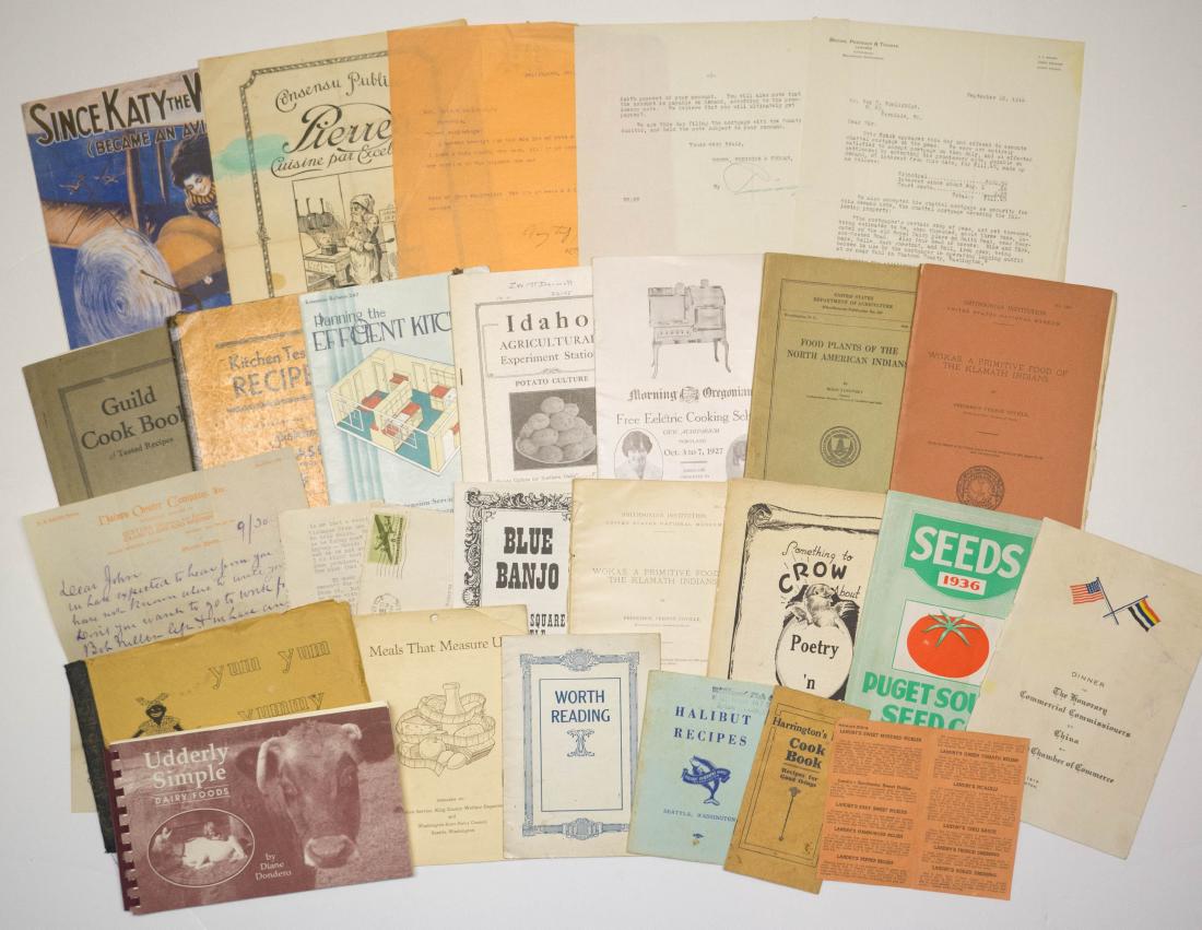 Group of Food Books and Ephemera (1 of 1)