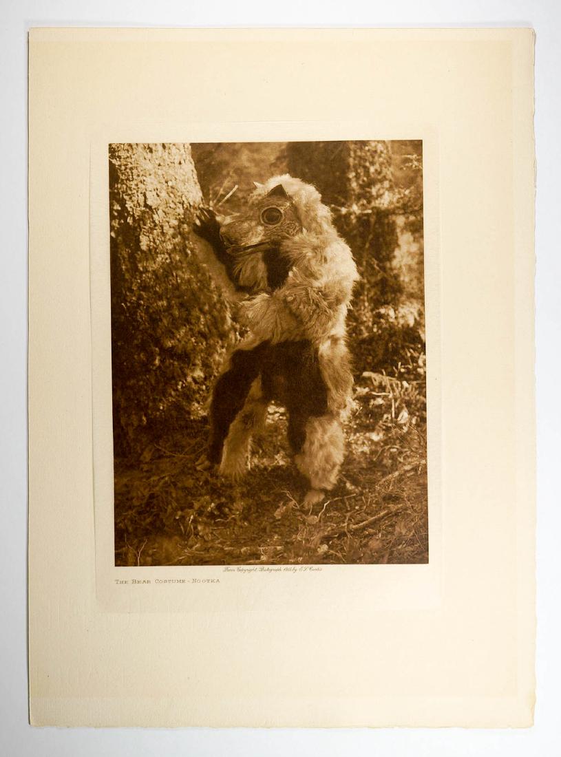 Edward Curtis Tissue Photogravure Nootka, 1915 (1 of 2)