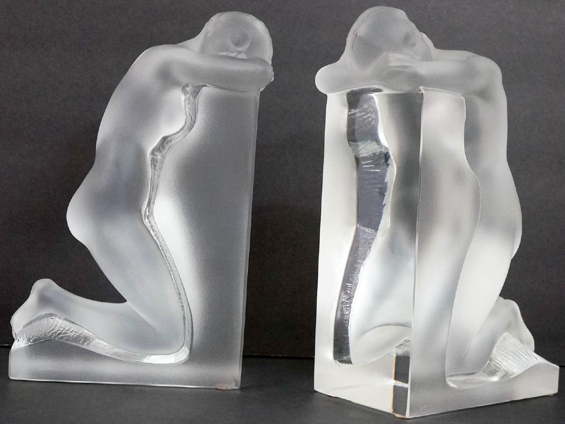 A Pair of Lalique Bookends (1 of 2)
