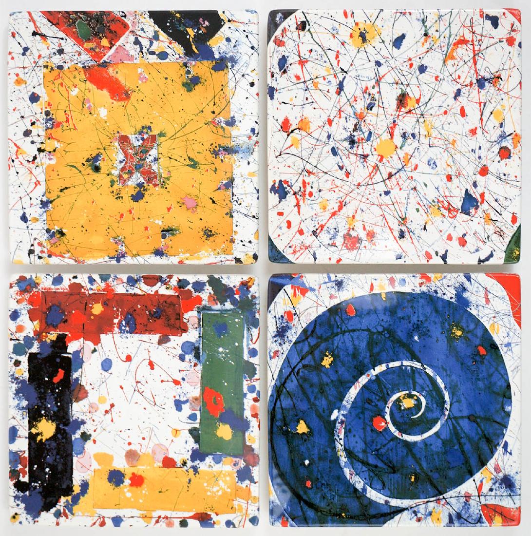 Sam Francis Limited Edition Ceramic Plates (1 of 6)