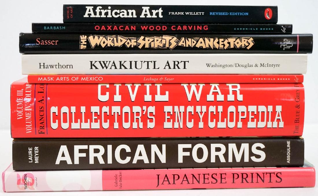 Group of Nine Asian & Ethnic Art Books (1 of 1)