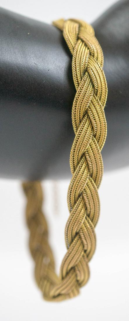 10k Gold Mesh Bracelet (1 of 3)