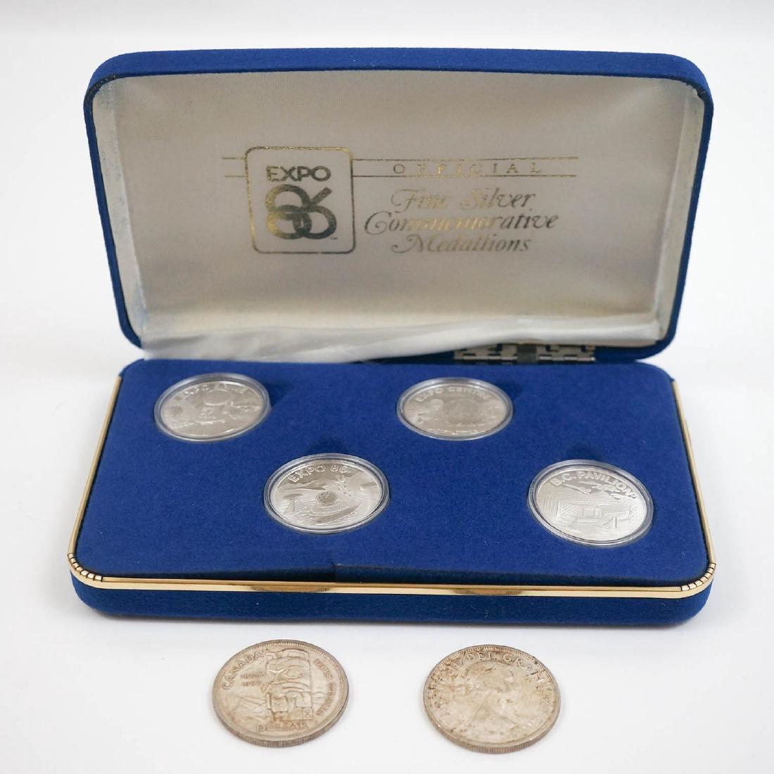 Group Silver Canadian Dollars and Commemoratives (1 of 2)