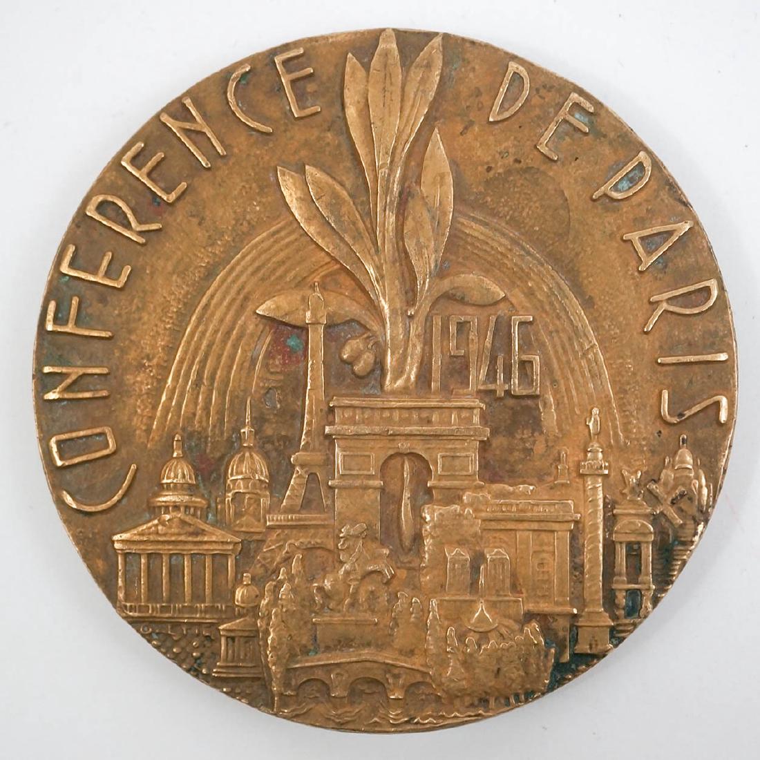 Andre Galtie (France, 1908-1998) Bronze Medal (1 of 2)