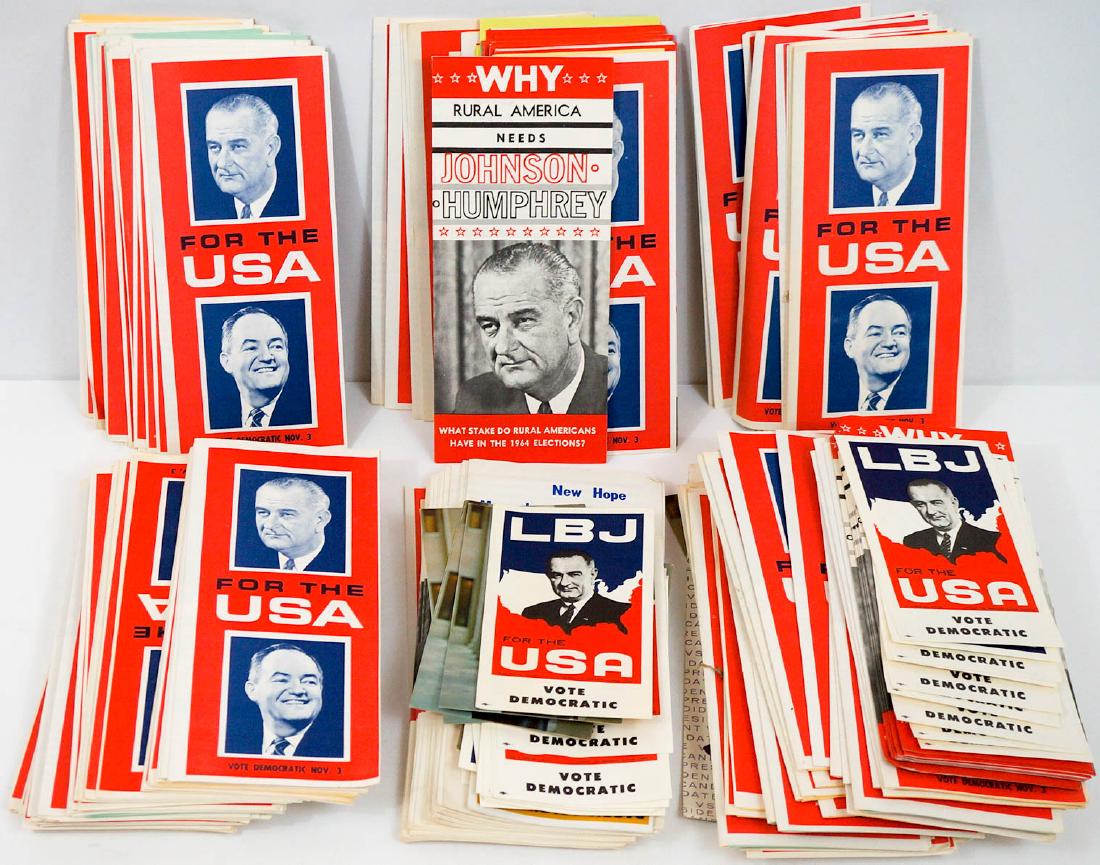 Lyndon B. Johnson Large Group NOS Brochures (1 of 1)