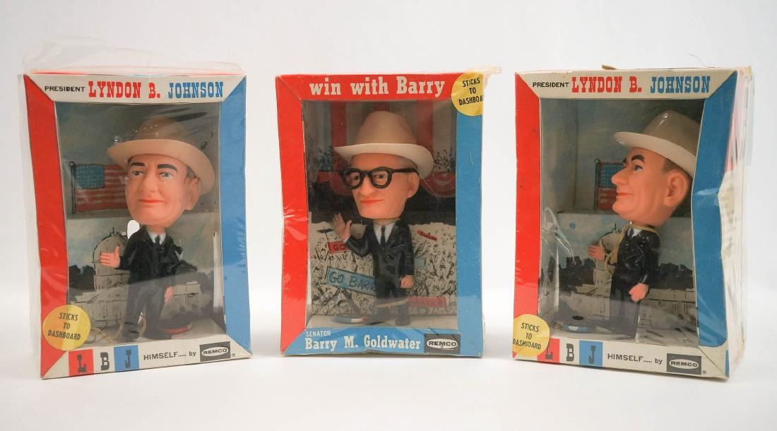 Three Vintage Remco Presidential Candidates MIB (1 of 4)